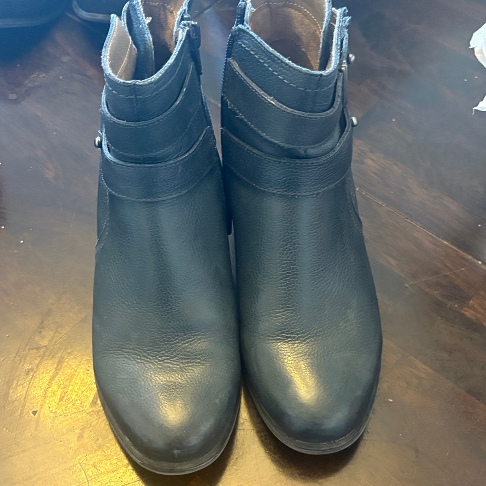 Naturalizer Midnight Black Ankle Booties
